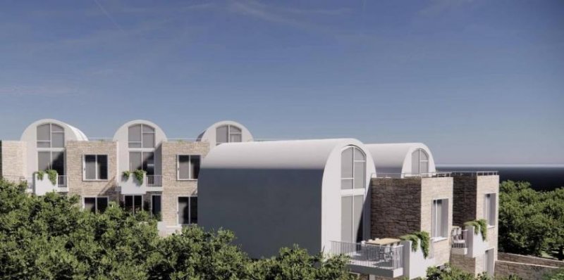 Kalyves Kreta, Kalyves: 150 Meter zum Meer - Luxusvilla mit Meerblick und privatem Pool in kleinem Komplex zu verkaufen Wohnung kaufen